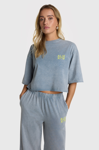 [25078551 mid grey] Alix The Label t-shirt mid grey