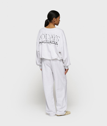 [20-812-5203] 10 days sweater back white grey 