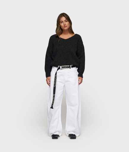 [20-061-5203] 10 days western pants white