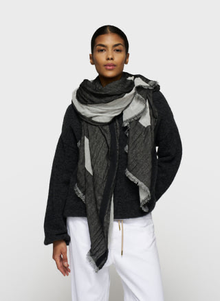 [20-900-5203] 10 days scarf black