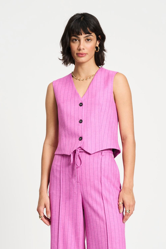[SP9268] Pom Amsterdam gilet rose