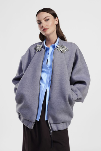 [VAFCDGPPA] Dixie bomber grigio