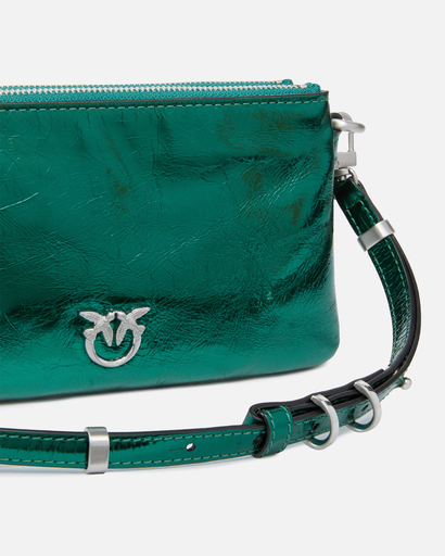 [105359 A20TV84E] Pinko double mini vert