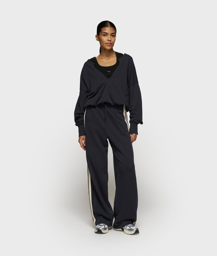 [20-018-5203] 10 Days western jogger tape dark navy