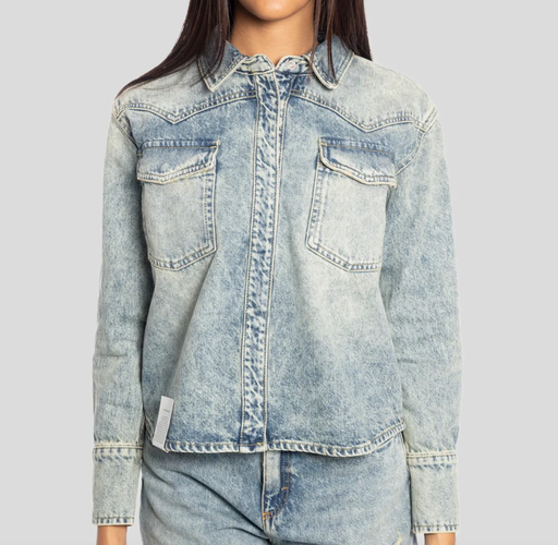 [Norah/ID8766] Icon Denim Norah regular shirt