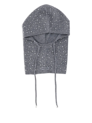 [106005 A2YY/I12] Pinko Finlandia Balaclava grey