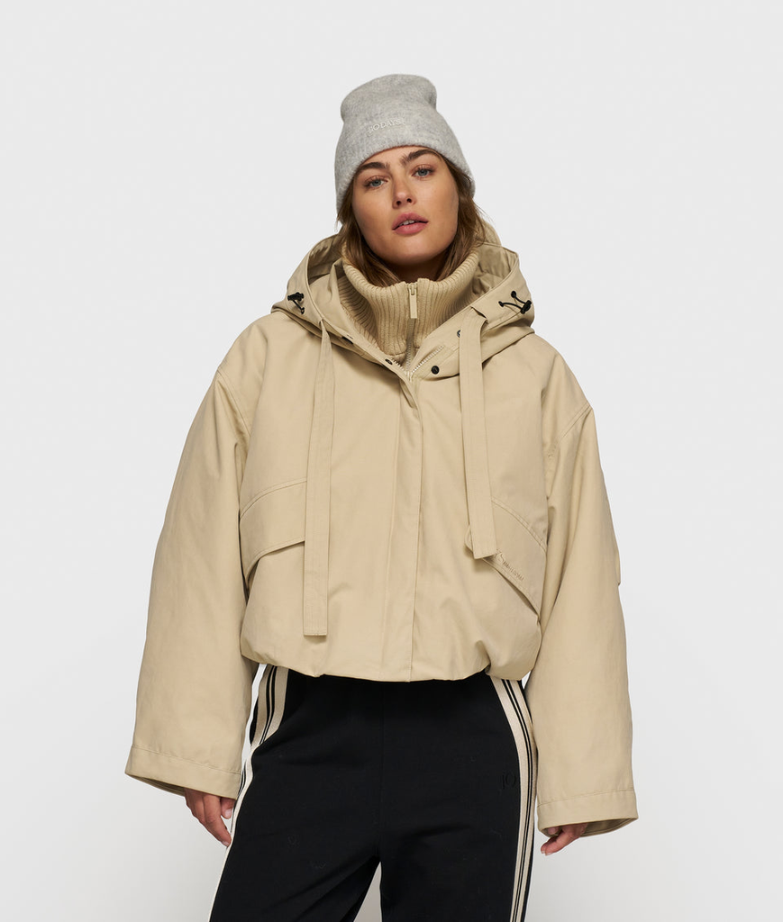 10 Days The Queen parka pure sand