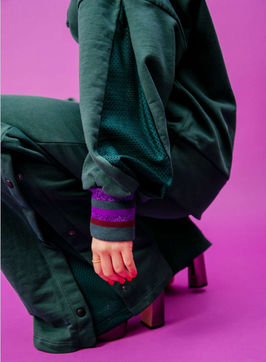 [Sweat panthère vert] RbyMi sweat green