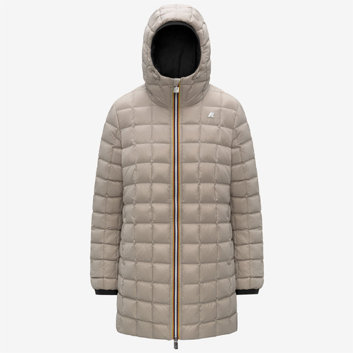 [K8134DW black beige] K-Way Sophie double black-beige