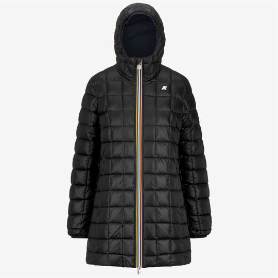 K-Way Sophie réversible Green oak-black