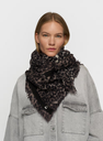10 Days wool scarf leopardwhite melee