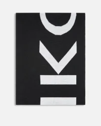 Pinko scarf black / white
