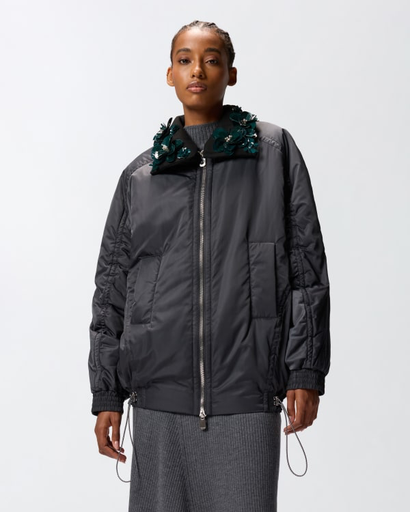 [105942 A2Y0/G05] Pinko Clarinda blouson mat blue