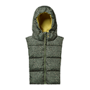 Fudoon capuche réversible léopard / lichen