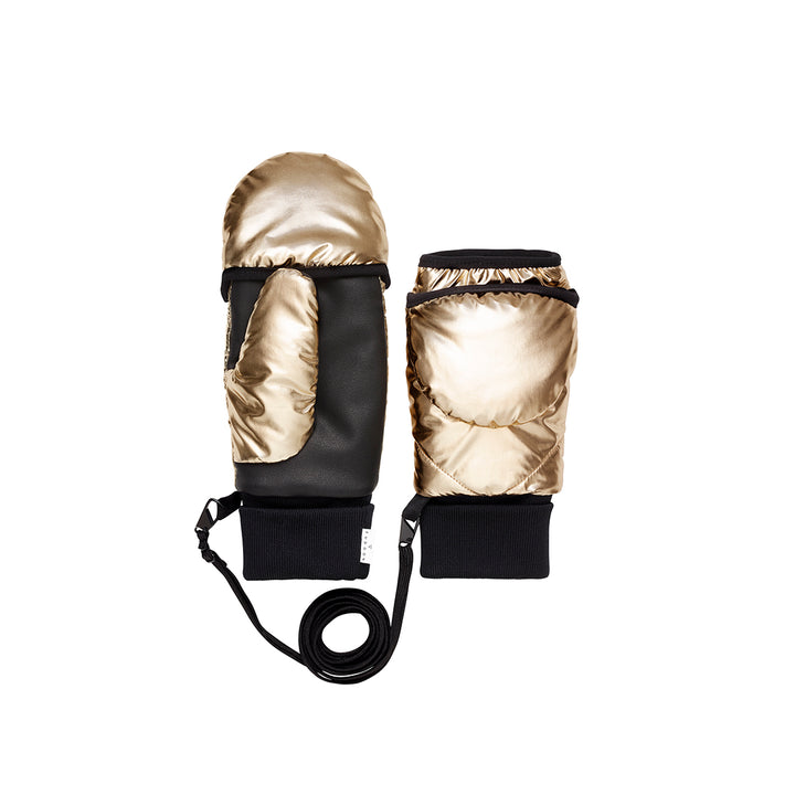 Fudoon mitaines convertibles dorées