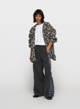 [20-653-5204] 10 Days cardigan leopard