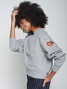 Vilagallo sweat corazon grey