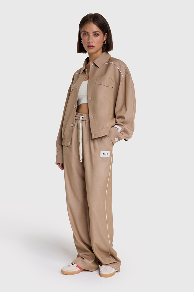 Alix The Label 2 tone camel pants
